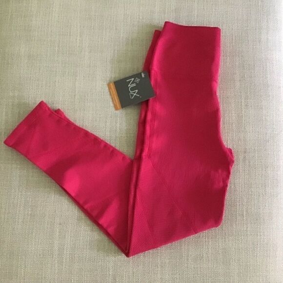 NUX Midrise Moderate compression Crop  Leggings NWT - Picture 1 of 4